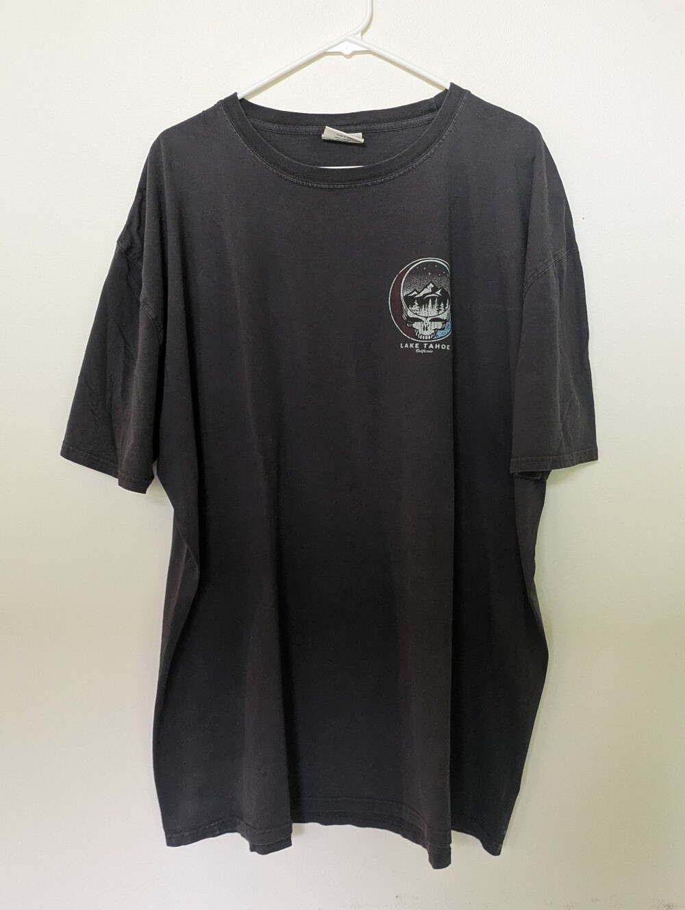 Grateful Dead T Shirt Lake Tahoe California Gray "Steal Your Face" XXL